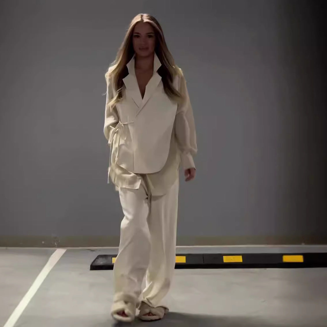 Tailleur Chic en Mousseline