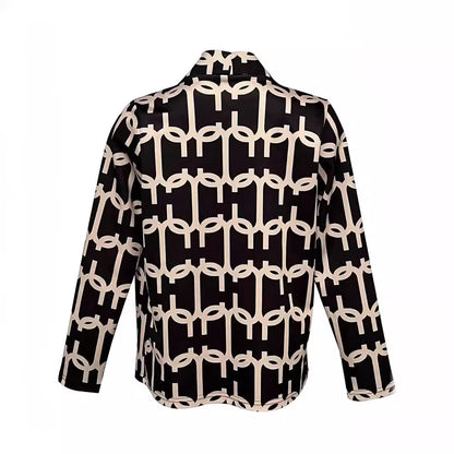 Blazer moderne au design graphique
