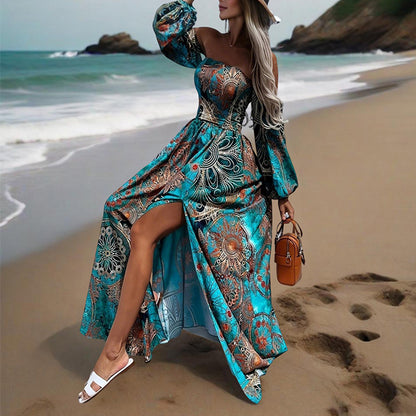 Robe Longue Élégance Bohème