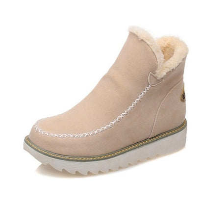 Bottes de neige chaudes et antidérapantes