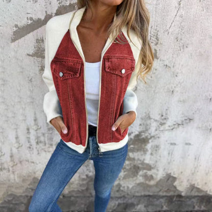 Veste en jean tendance