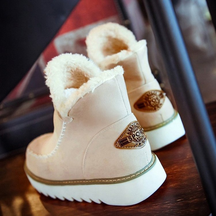Bottes de neige chaudes et antidérapantes