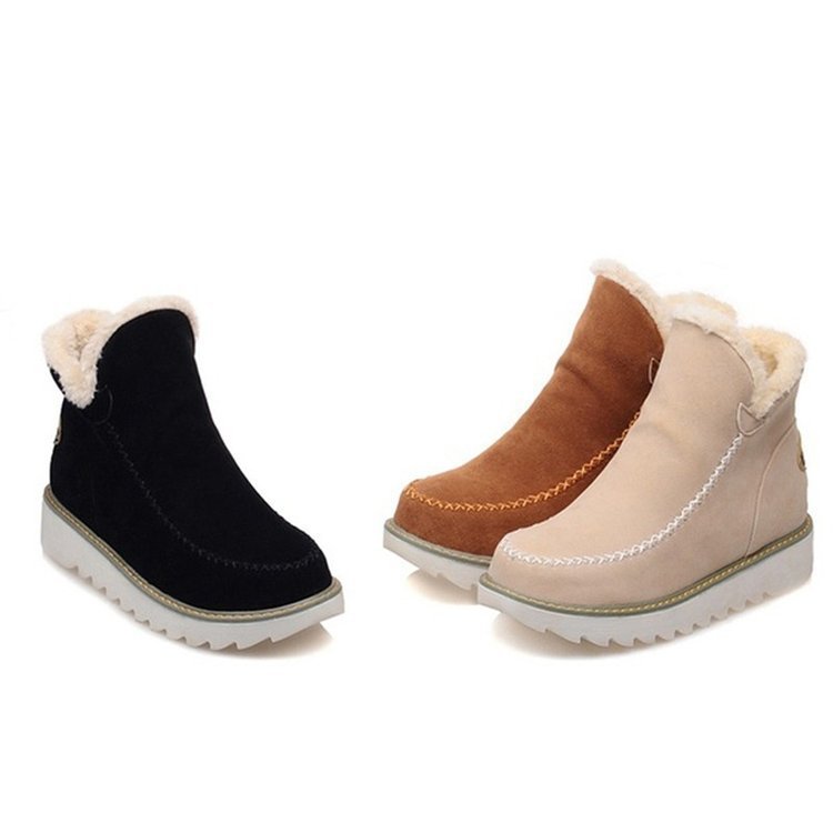 Bottes de neige chaudes et antidérapantes