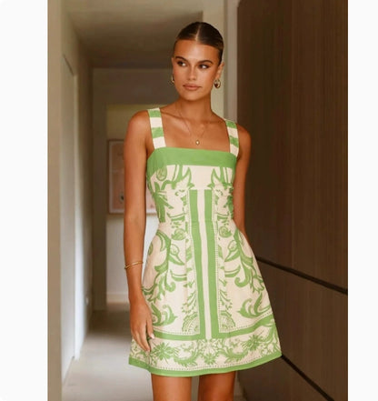 Robe d'Été Chic à Bretelles