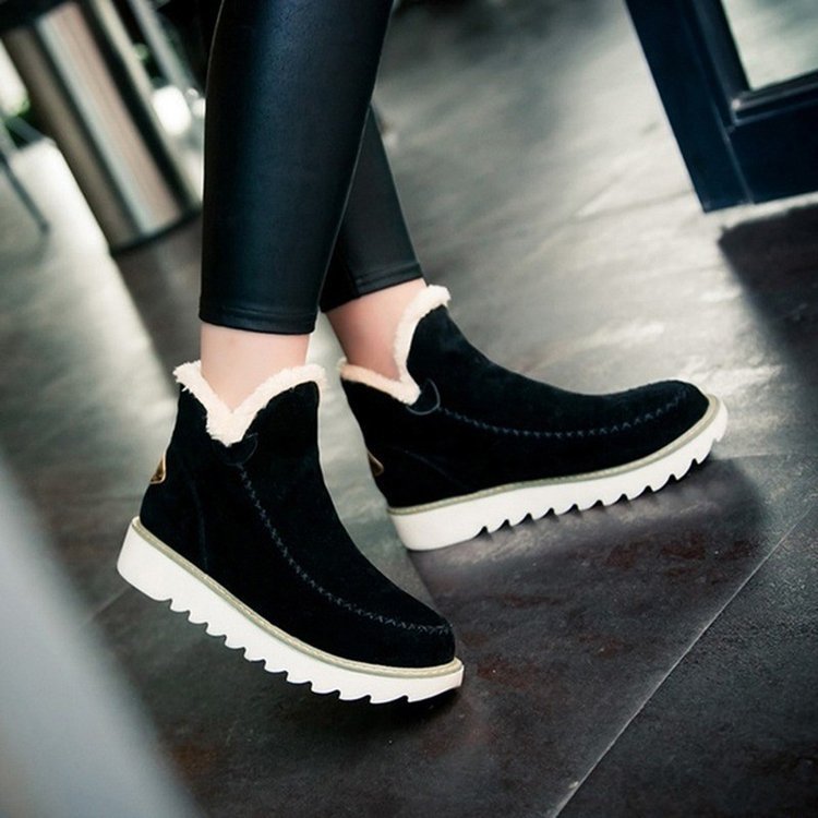 Bottes de neige chaudes et antidérapantes