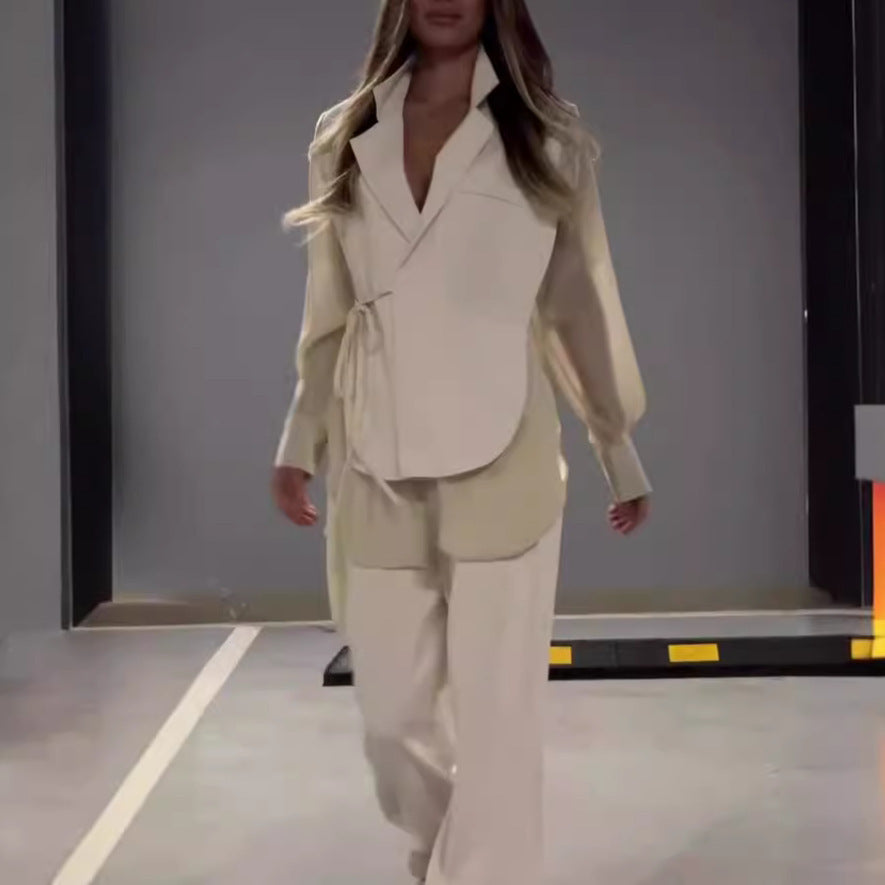 Tailleur Chic en Mousseline