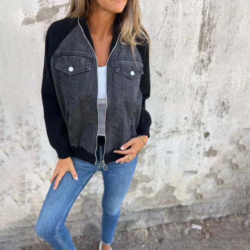Veste en jean tendance