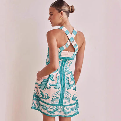 Robe d'Été Chic à Bretelles