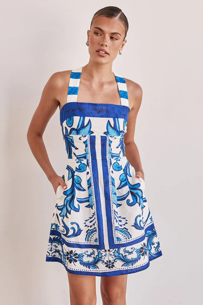 Robe d'Été Chic à Bretelles