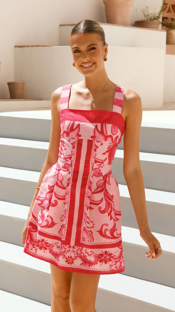 Robe d'Été Chic à Bretelles