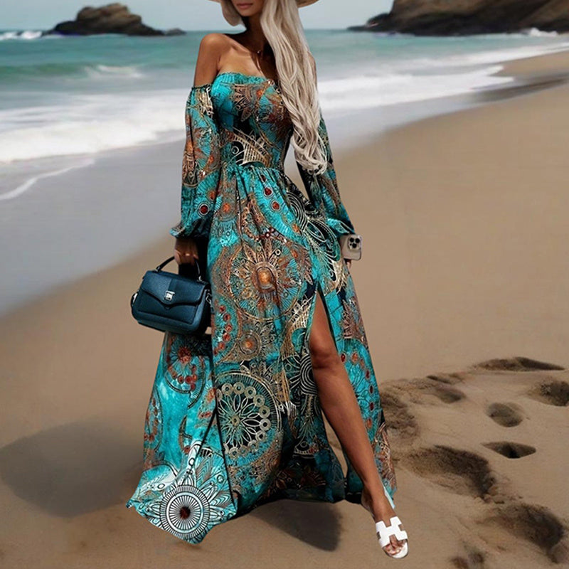 Robe Longue Élégance Bohème
