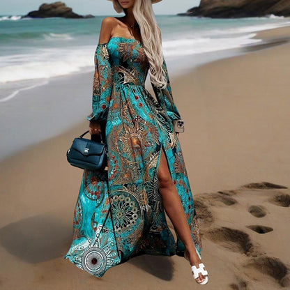 Robe Longue Élégance Bohème