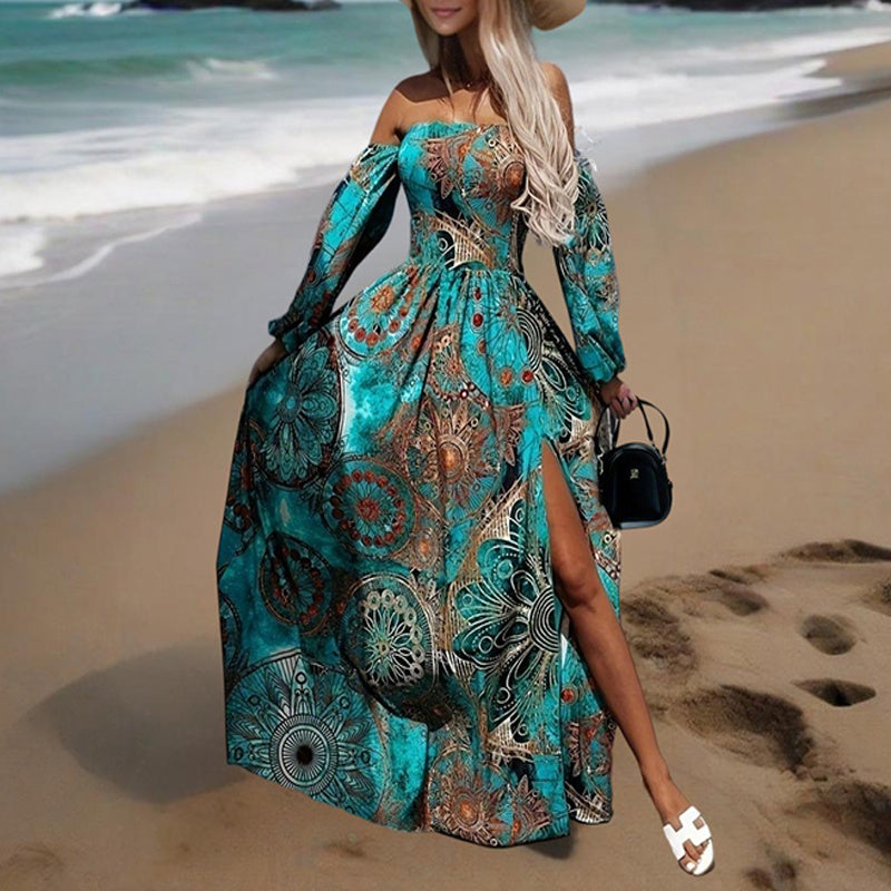 Robe Longue Élégance Bohème
